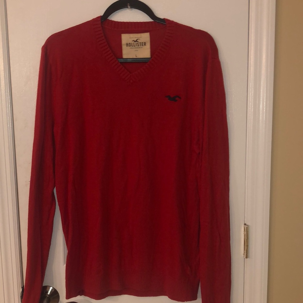Hollister Mens V-Neck Sweater
